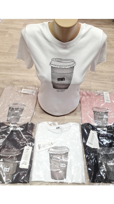 tricou dama s-xl 5/set