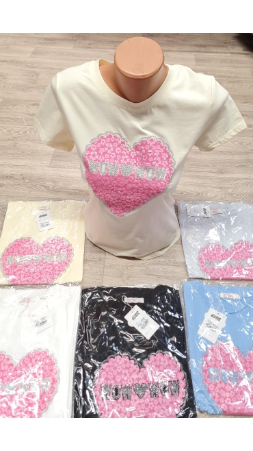 tricou dama s-xl 5/set