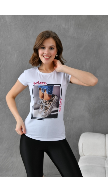 tricou dama s-xl 4/set