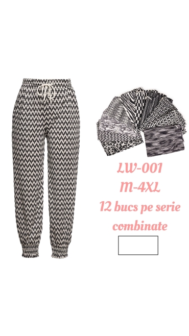 pantaloni dama m-4xl 12/set