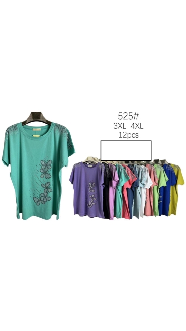 tricou dama 3xl-4xl 12/set