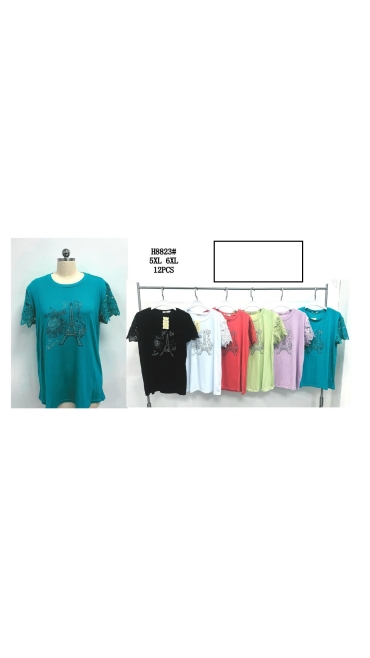 tricou dama 5xl-6xl 12/set