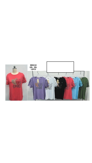 tricou dama 2xl-3xl 12/set