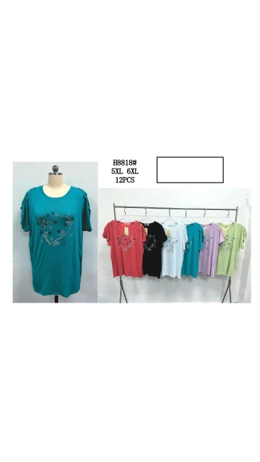 tricou dama 5xl-6xl 12/set