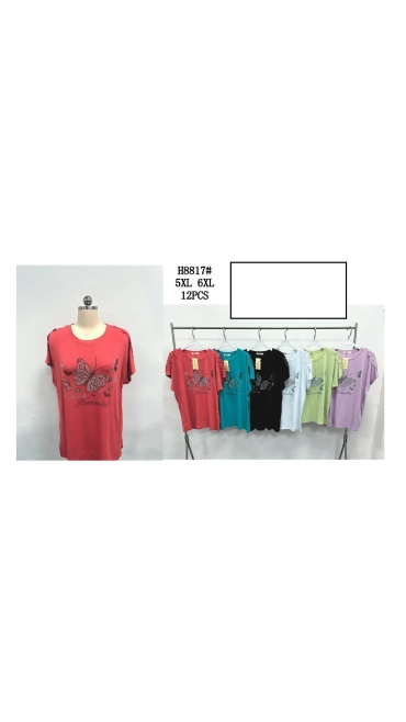 tricou dama 5xl-6xl 12/set