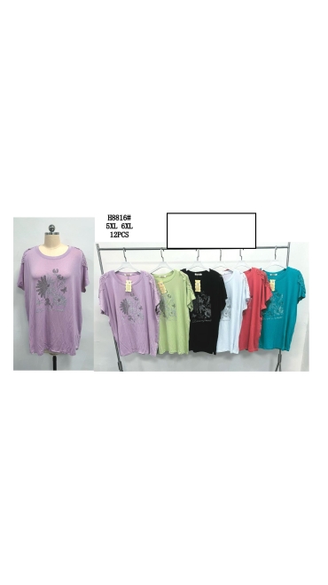 tricou dama 5xl-6xl 12/set