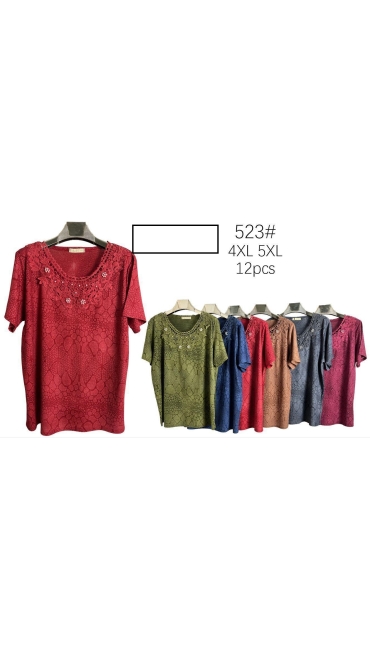 tricou dama 4xl-5xl 12/set