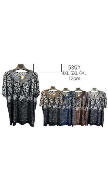 bluza dama 4xl-6xl 12/set