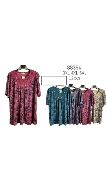 bluza dama 3xl-5xl 12/set