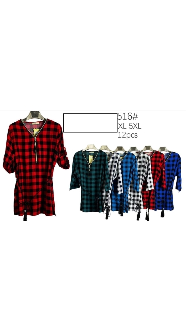 bluza dama 4xl-5xl 12/set