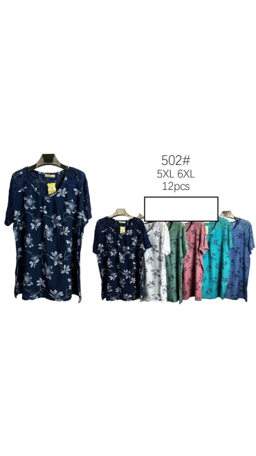 bluza dama 5xl-6xl 12/set