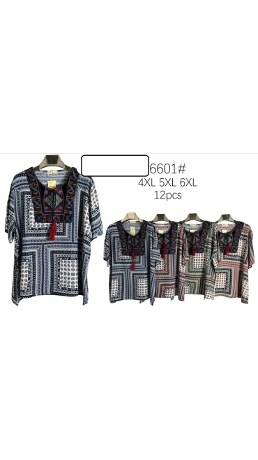bluza dama 4xl-6xl 12/set