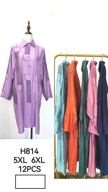 bluza dama lunga 5xl-6xl 12/set
