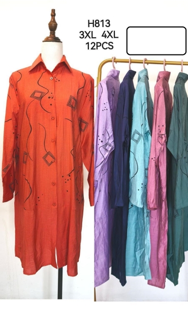 bluza dama lunga 3xl-4xl  12/set