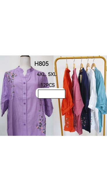bluza dama 4xl-5xl 12/set