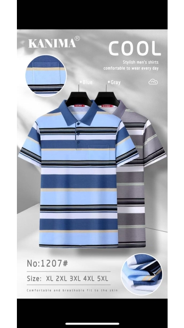 tricou barbati xl-5xl 5/set