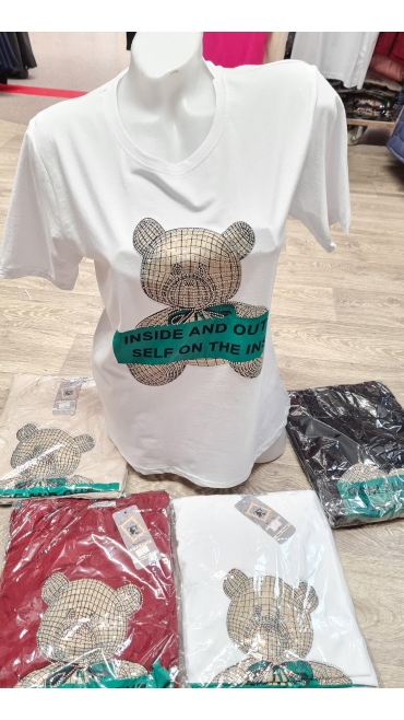 tricou dama s-xl 4/set