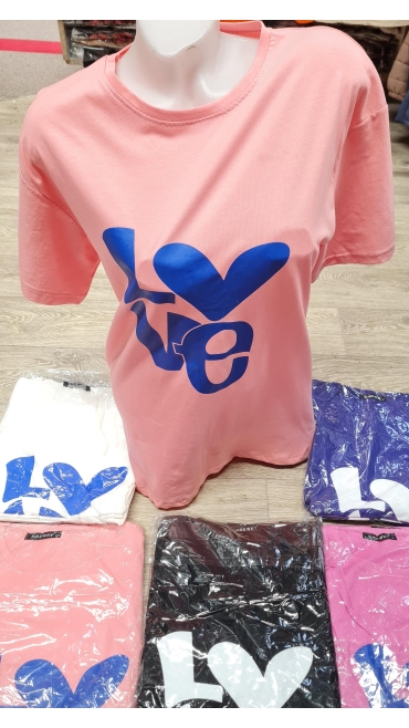 tricou dama s-xl 4/set