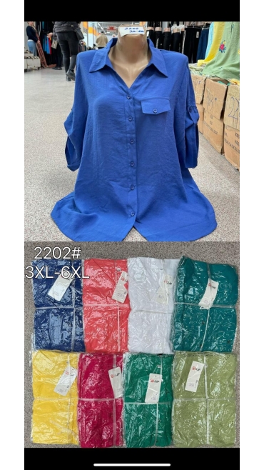 bluza dama 3xl-6xl 4/set