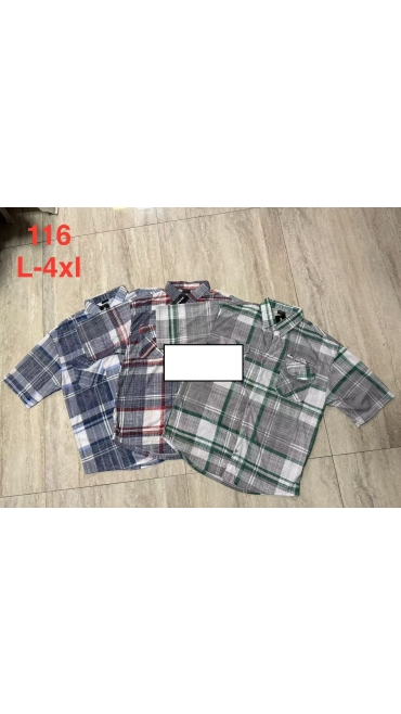 camasa maneca scurta barbati l-4xl 5/set