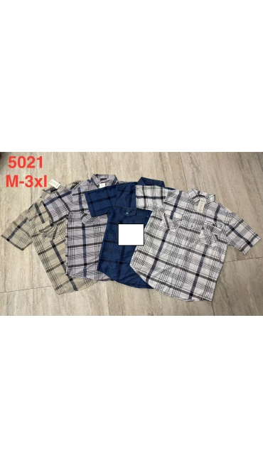 camasa maneca scurta barbati m-3xl 5/set
