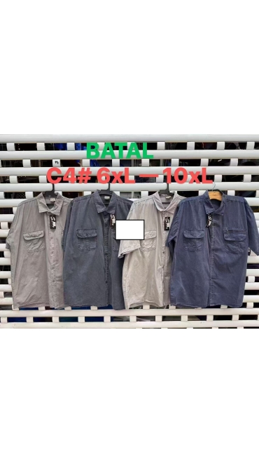 camasa maneca scurta barbati 6xl-10xl 5/set