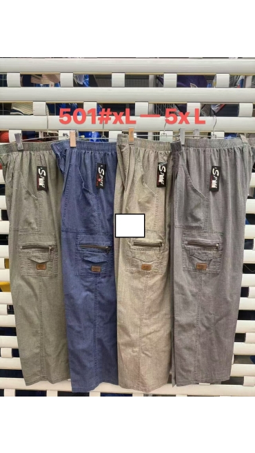 pantaloni barbati xl-5xl 5/set