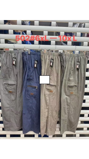 pantaloni barbati 6xl-10xl 5/set