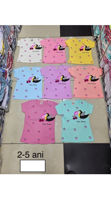 tricou copii 2-5 ani 4/set