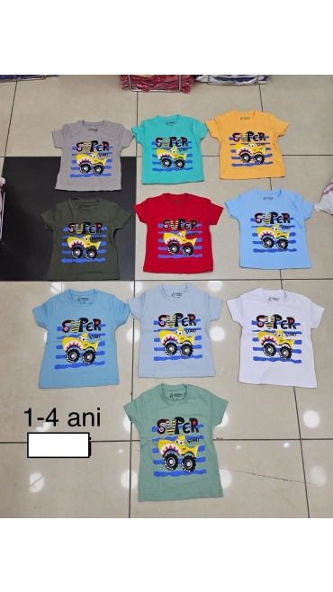tricou copii 2-5 ani 4/set
