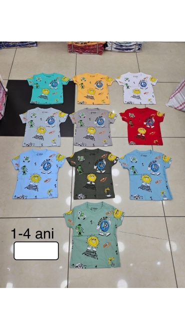 tricou copii 1-4 ani 4/set