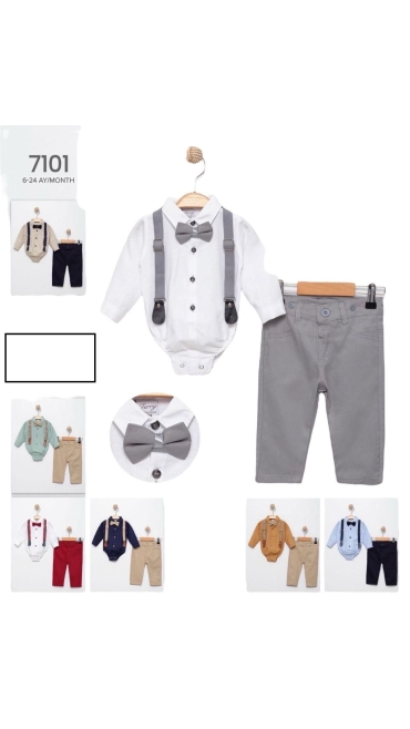 costum baieti 6-24 luni 4/set