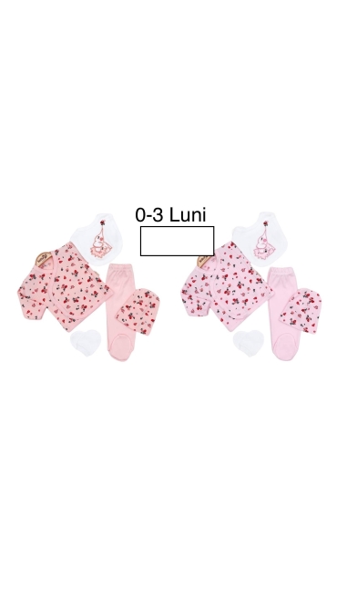 compleu bebe 0-3 luni 3/set