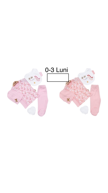compleu bebe 0-3 luni 3/set