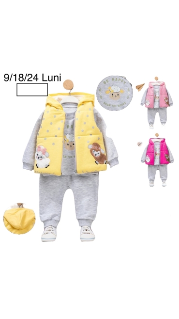 compleu copii 9-24 luni 4/set