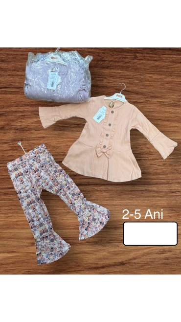 compleu fete 2-5 ani 4/set