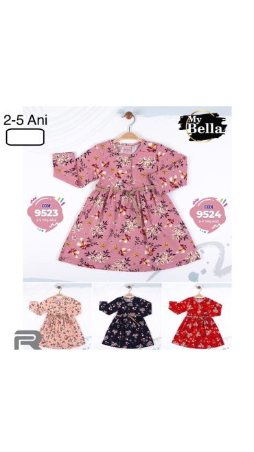 rochie fete 2-5 ani 4/set