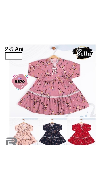 rochie fete 2-5 ani 4/set