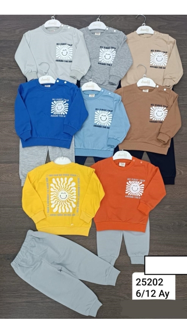 compleu copii 6-12 luni 3/set