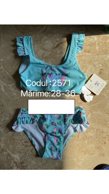 costum de baie fete 5/set