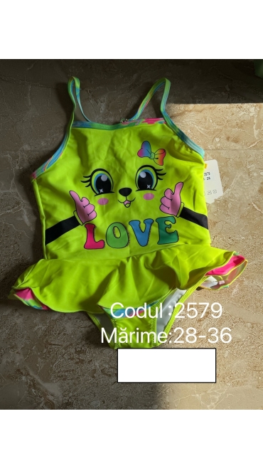 costum de baie fete 5/set