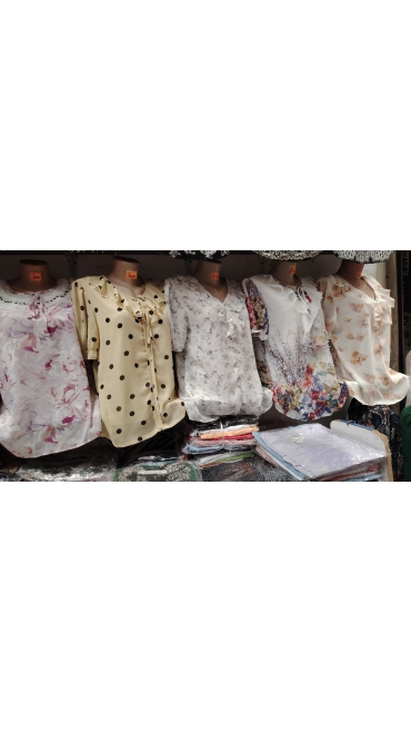 bluza dama maneca scurta l-2xl 3/set
