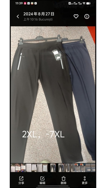 pantaloni dama 2xl-7xl 6/set
