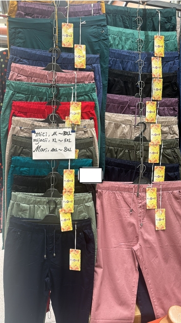 pantaloni dama 3/4 5/set