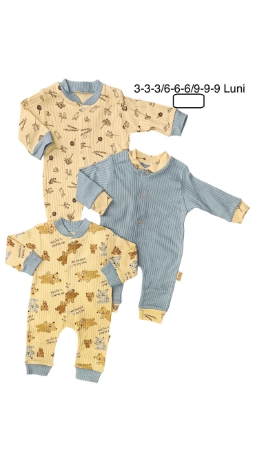 body bebe 3-9 luni 3/set