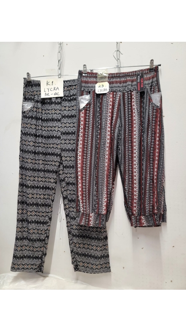 pantaloni 3/4 dama 5xl-6xl 12/set
