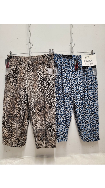pantaloni 3/4 dama 5xl-6xl 12/set