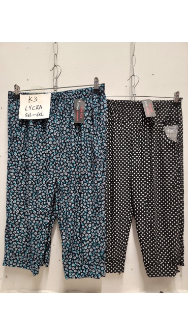 pantaloni 3/4 dama 5xl-6xl 12/set