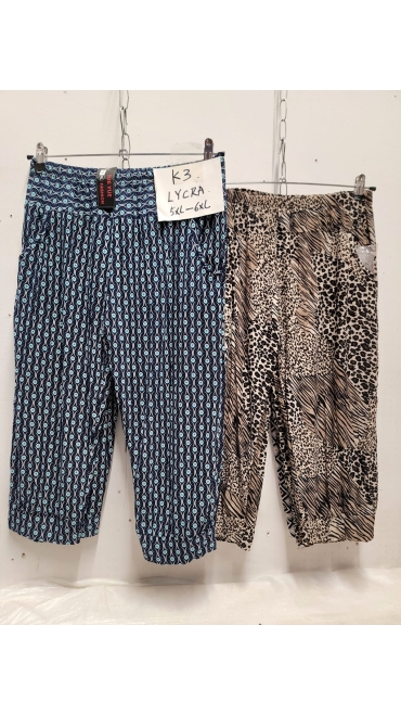 pantaloni 3/4 dama 5xl-6xl 12/set