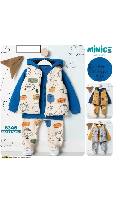 compleu copii 9-24 luni 4/set